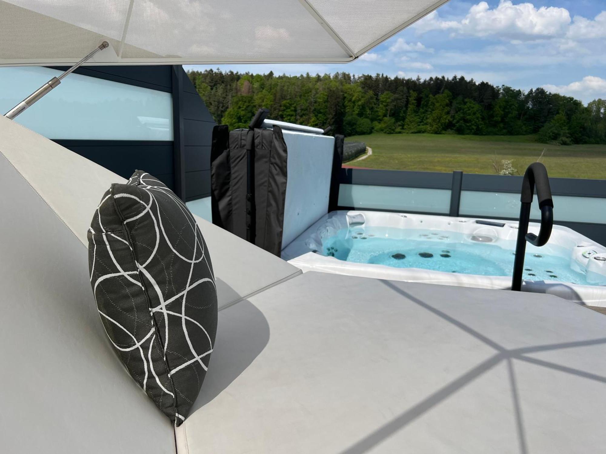 Poolhaus Bodensee Ideal Fuer Geschaeftsreisende Wasserburg Eksteriør bilde